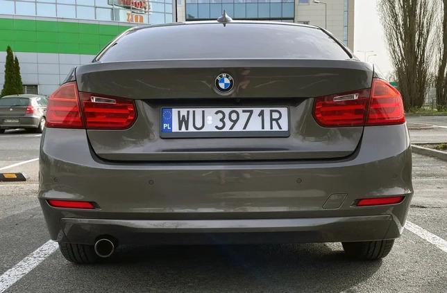 BMW Seria 3 cena 46900 przebieg: 253000, rok produkcji 2012 z Warszawa małe 466